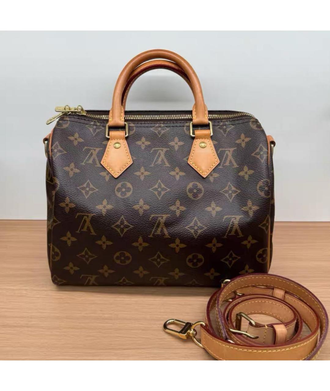 LOUIS VUITTON Коричневая сумка через плечо, фото 2
