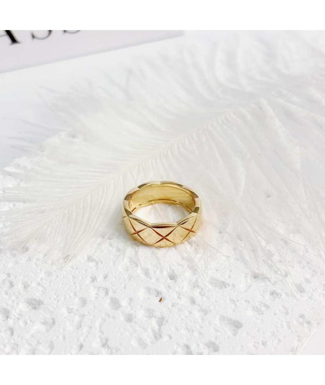 CHANEL Золотое кольцо, фото 4