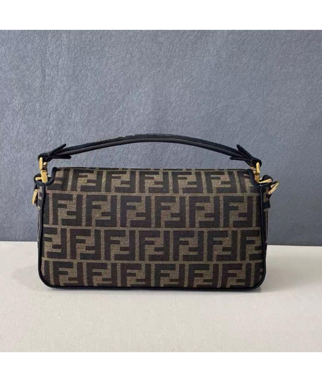 FENDI Коричневая сумка через плечо, фото 2