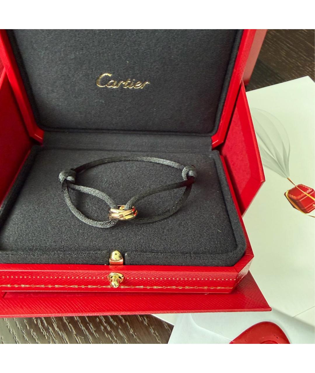 CARTIER Черный браслет, фото 2