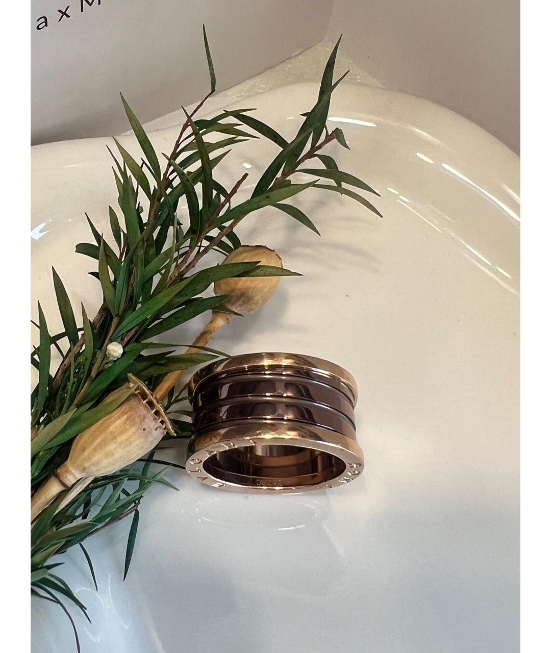 BVLGARI Золотое кольцо из розового золота, фото 2