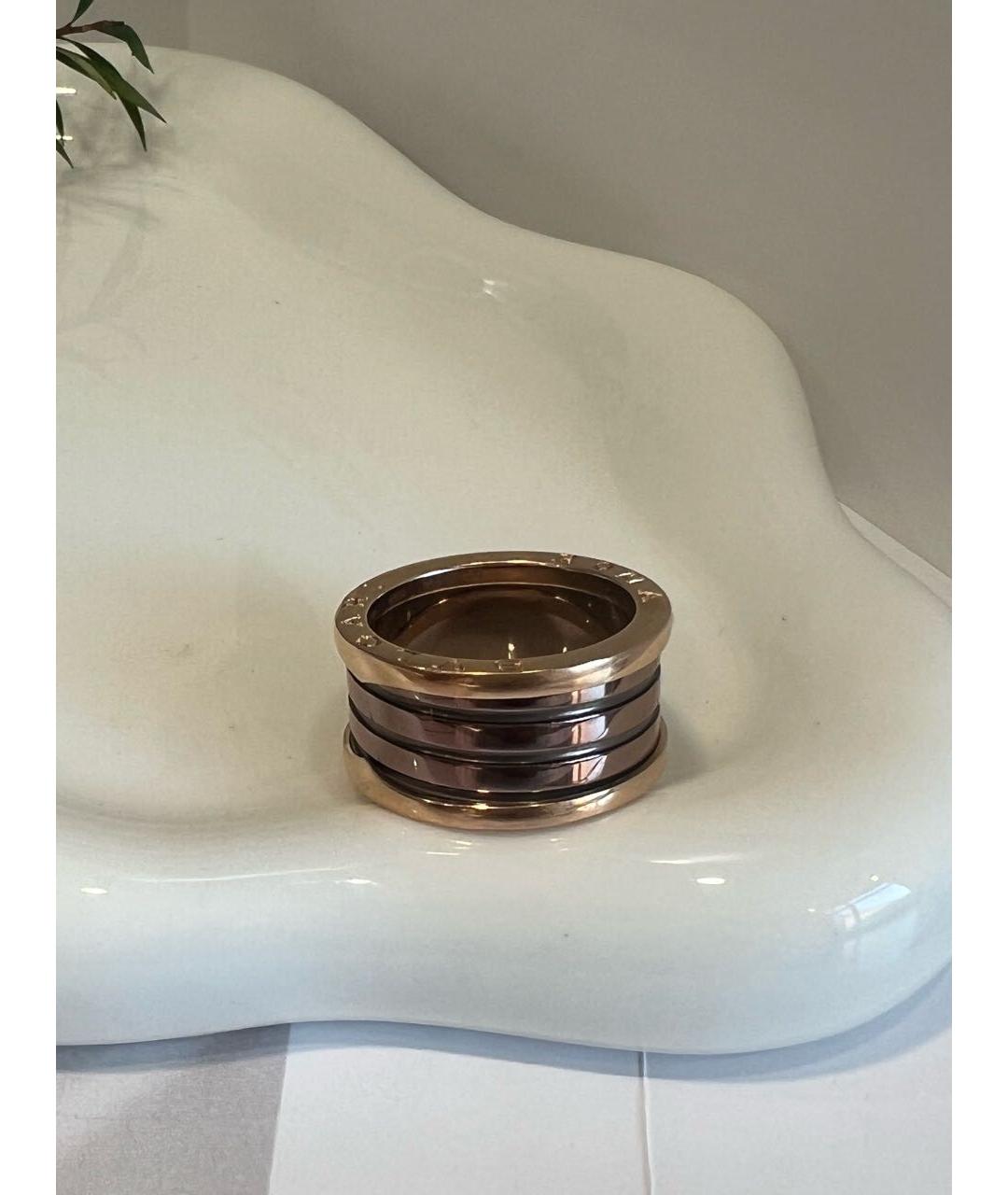 BVLGARI Золотое кольцо из розового золота, фото 4