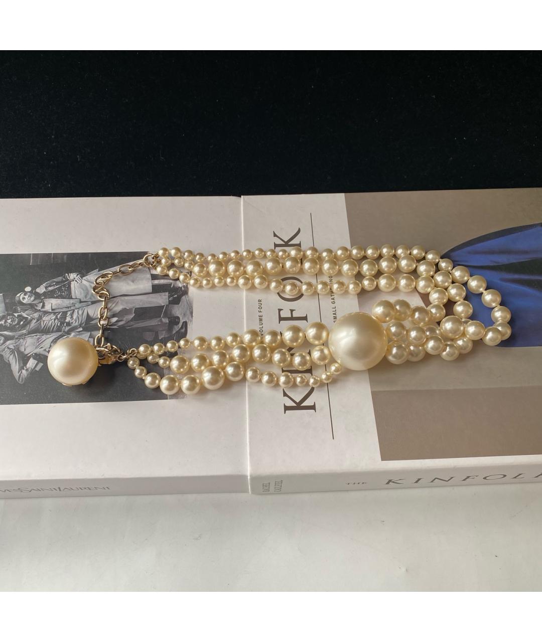 CHANEL Жемчужное колье, фото 4