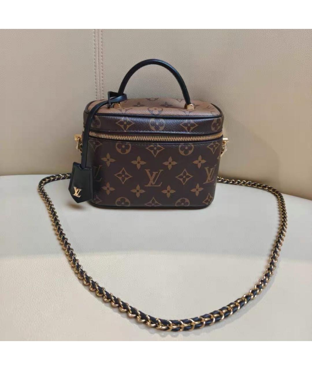 LOUIS VUITTON Коричневая сумка через плечо, фото 5