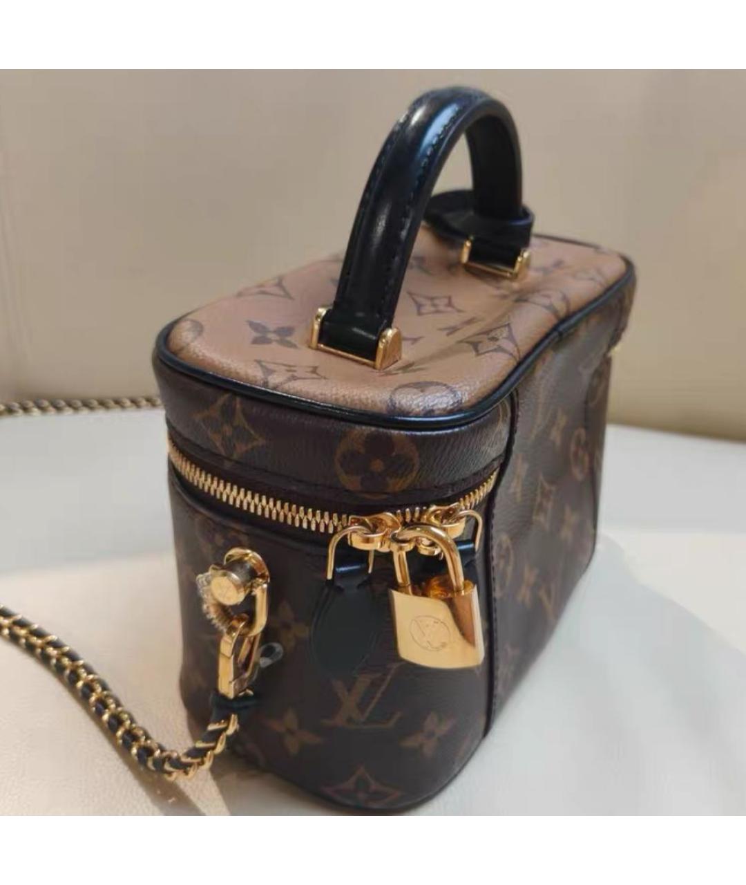 LOUIS VUITTON Коричневая сумка через плечо, фото 3