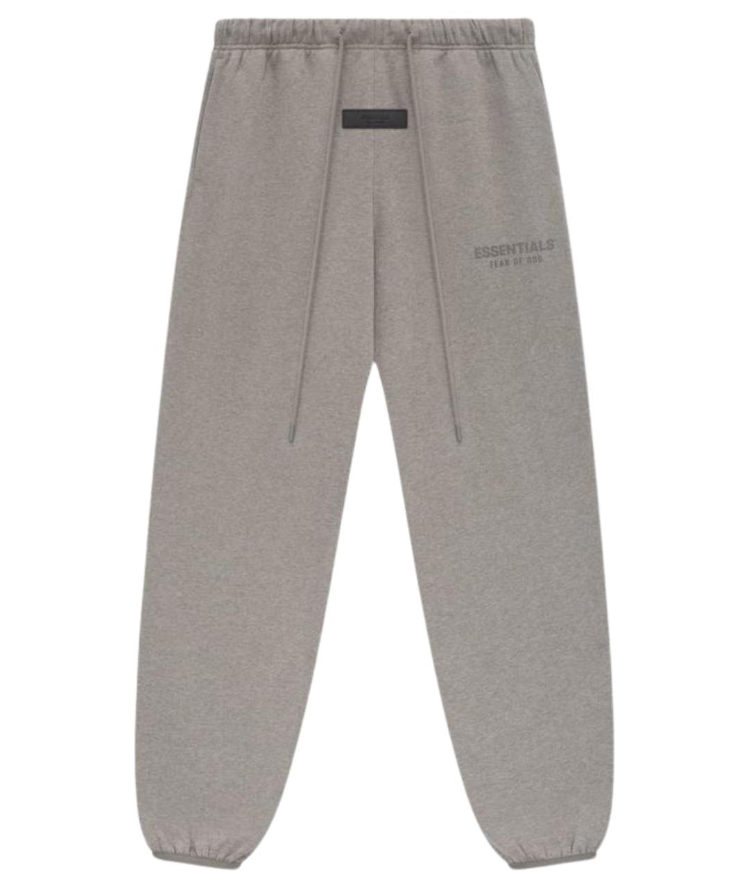 FEAR OF GOD ESSENTIALS Серые хлопковые брюки широкие, фото 1
