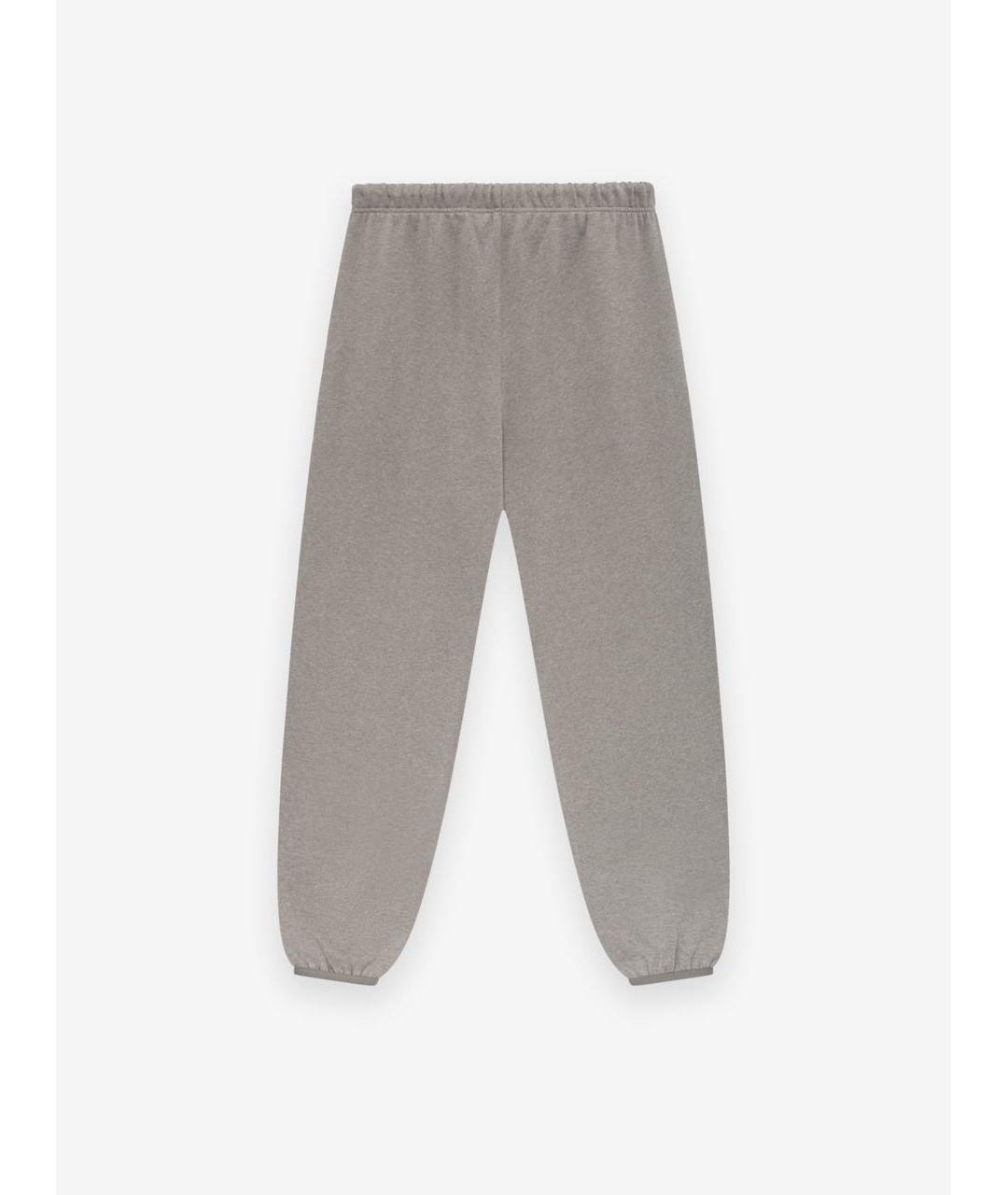 FEAR OF GOD ESSENTIALS Серые хлопковые брюки широкие, фото 2