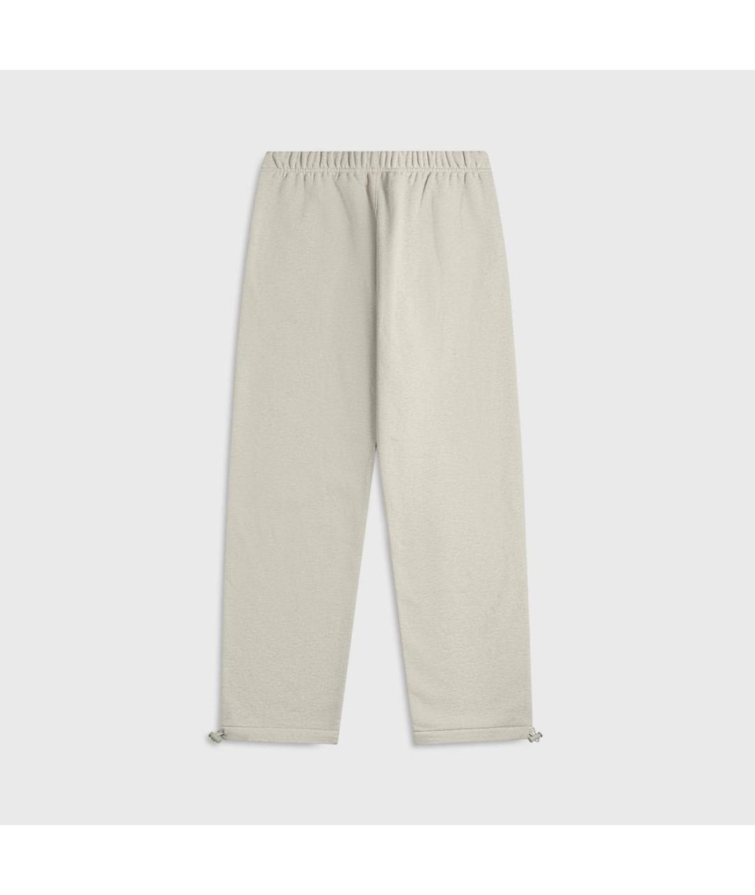 FEAR OF GOD ESSENTIALS Бежевые хлопковые брюки широкие, фото 2