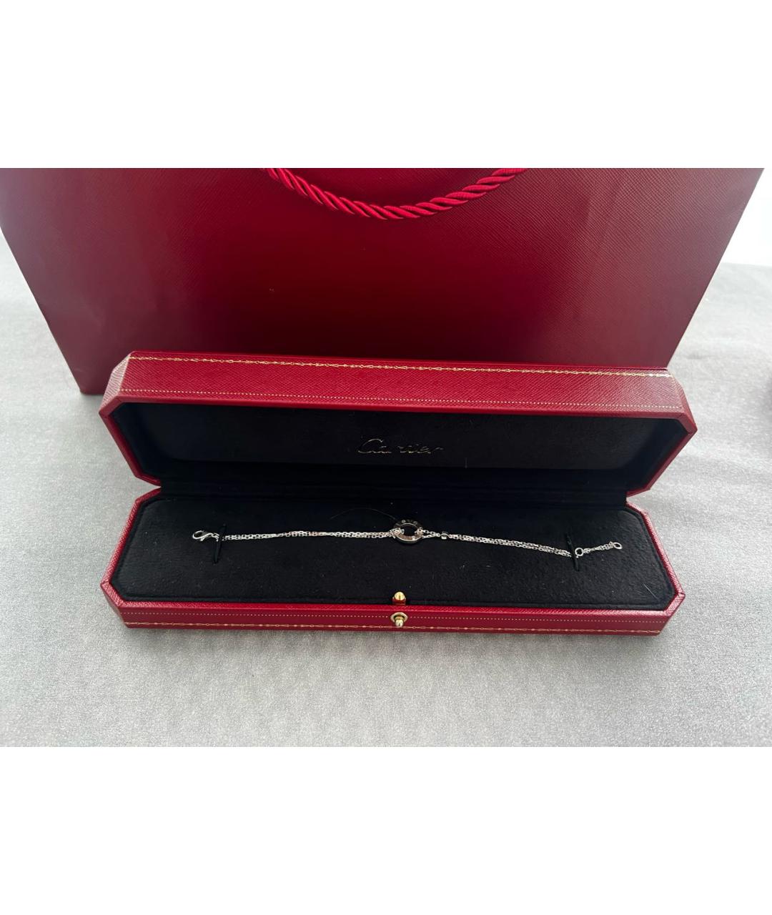 CARTIER Серебряный браслет из белого золота, фото 4