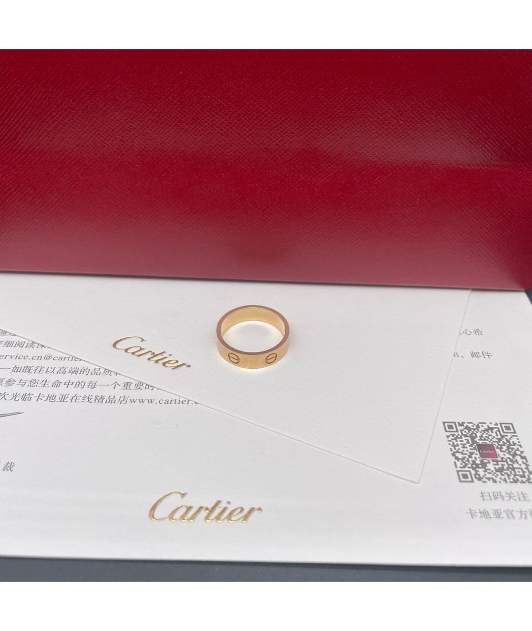 CARTIER Золотое кольцо из розового золота, фото 2