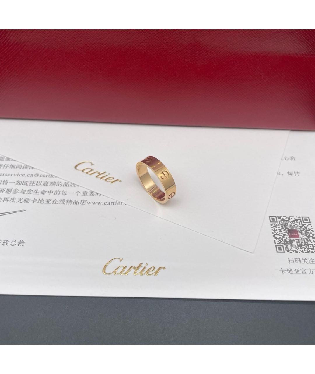 CARTIER Золотое кольцо из розового золота, фото 5