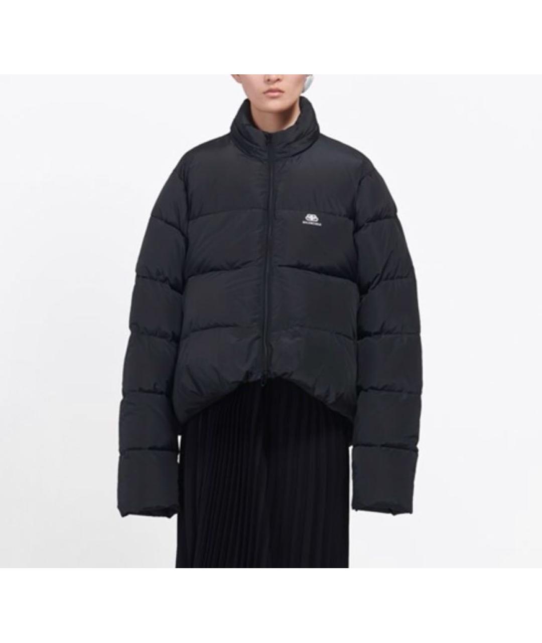 BALENCIAGA Черная куртка, фото 4