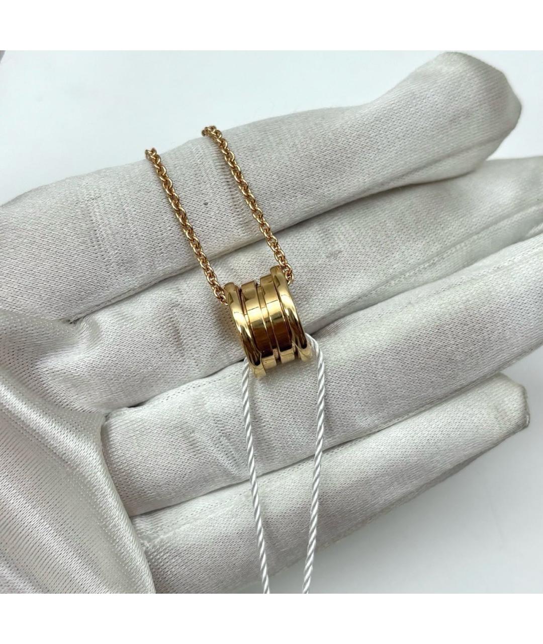 BVLGARI Золотое колье из розового золота, фото 3