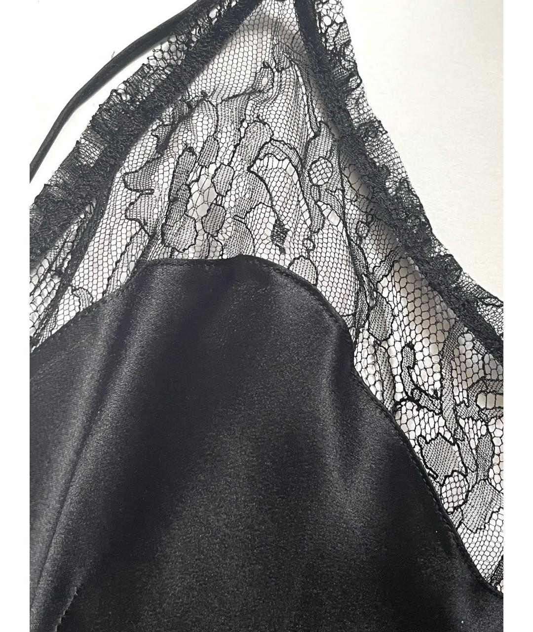 CHRISTIAN DIOR Черная полиэстеровая блузы, фото 7