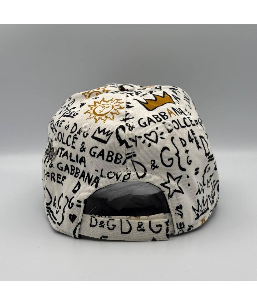 DOLCE&GABBANA Мульти хлопковая кепка/бейсболка, фото 3