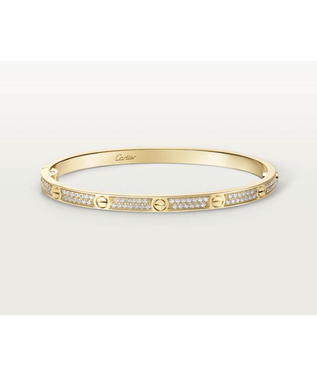CARTIER Золотой браслет из желтого золота, фото 3