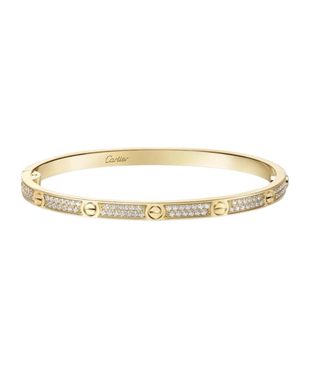 CARTIER Золотой браслет из желтого золота, фото 1