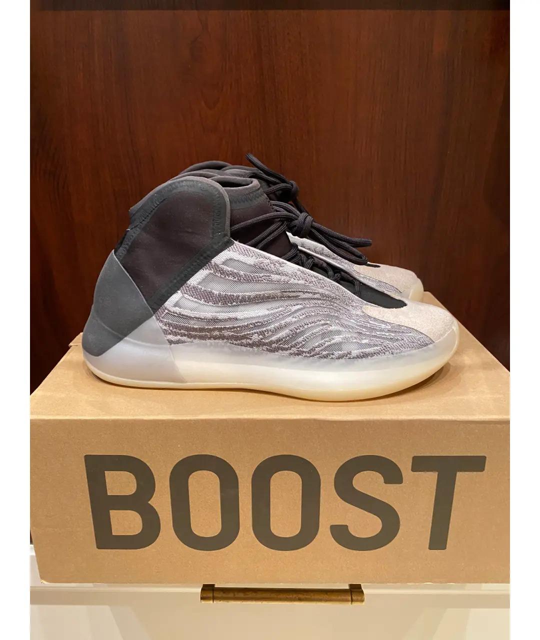 YEEZY Белые высокие кроссовки / кеды, фото 3