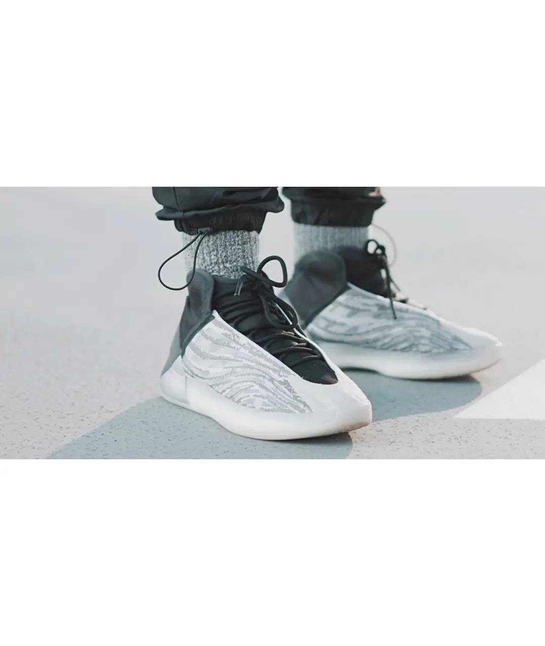YEEZY Белые высокие кроссовки / кеды, фото 6