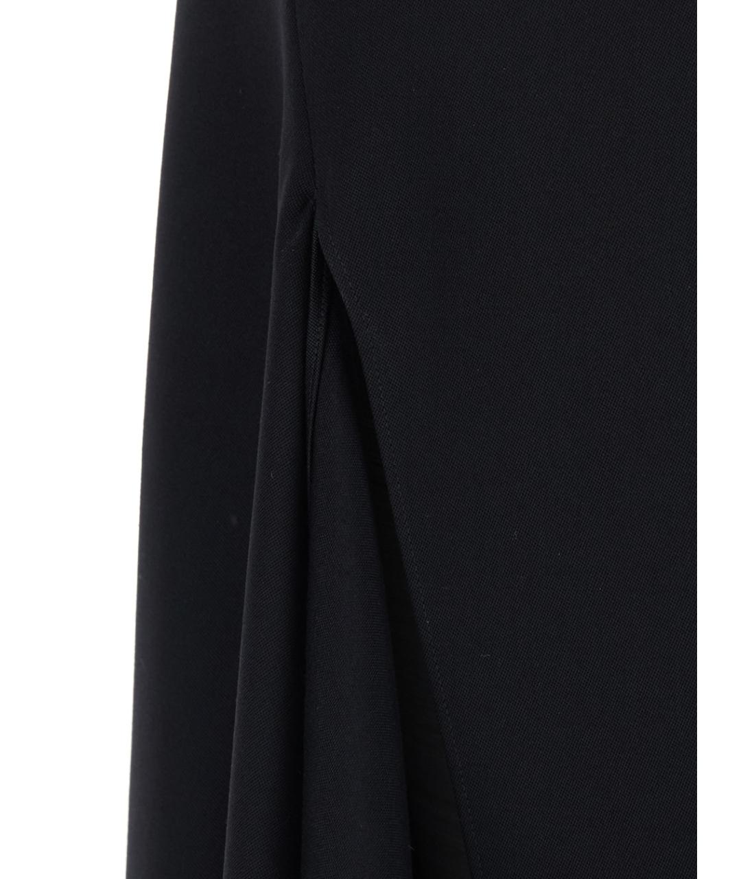 GIVENCHY Черная шерстяная юбка миди, фото 3