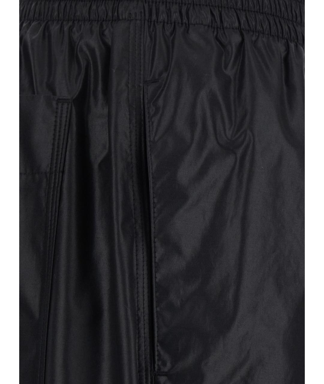 GIVENCHY Черные полиэстеровые брюки широкие, фото 3