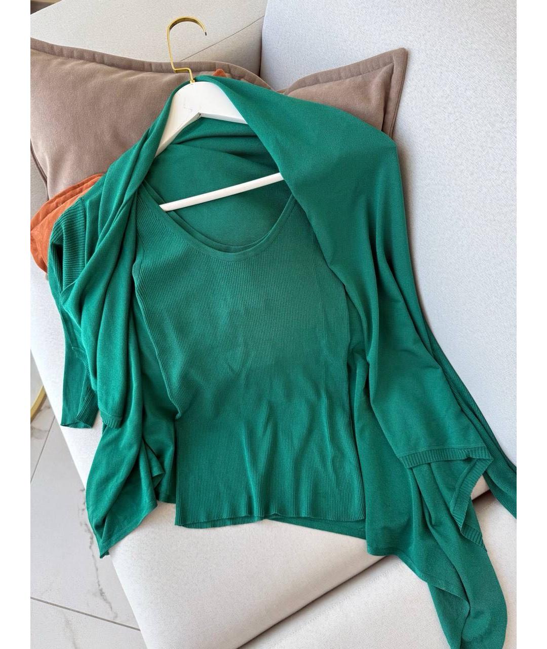 MAX MARA Зеленая майка, фото 2