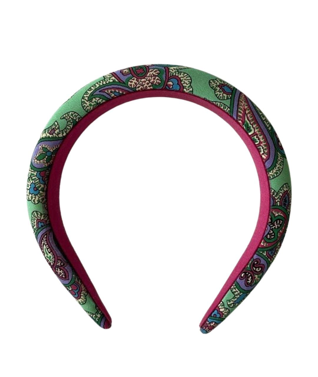 ETRO Зеленый ободок, фото 1