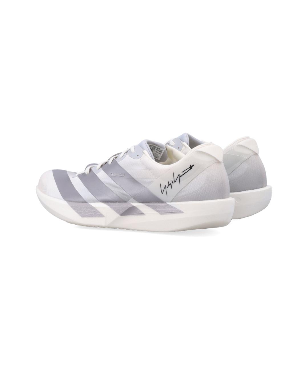 Y-3 Белые текстильные кроссовки, фото 4