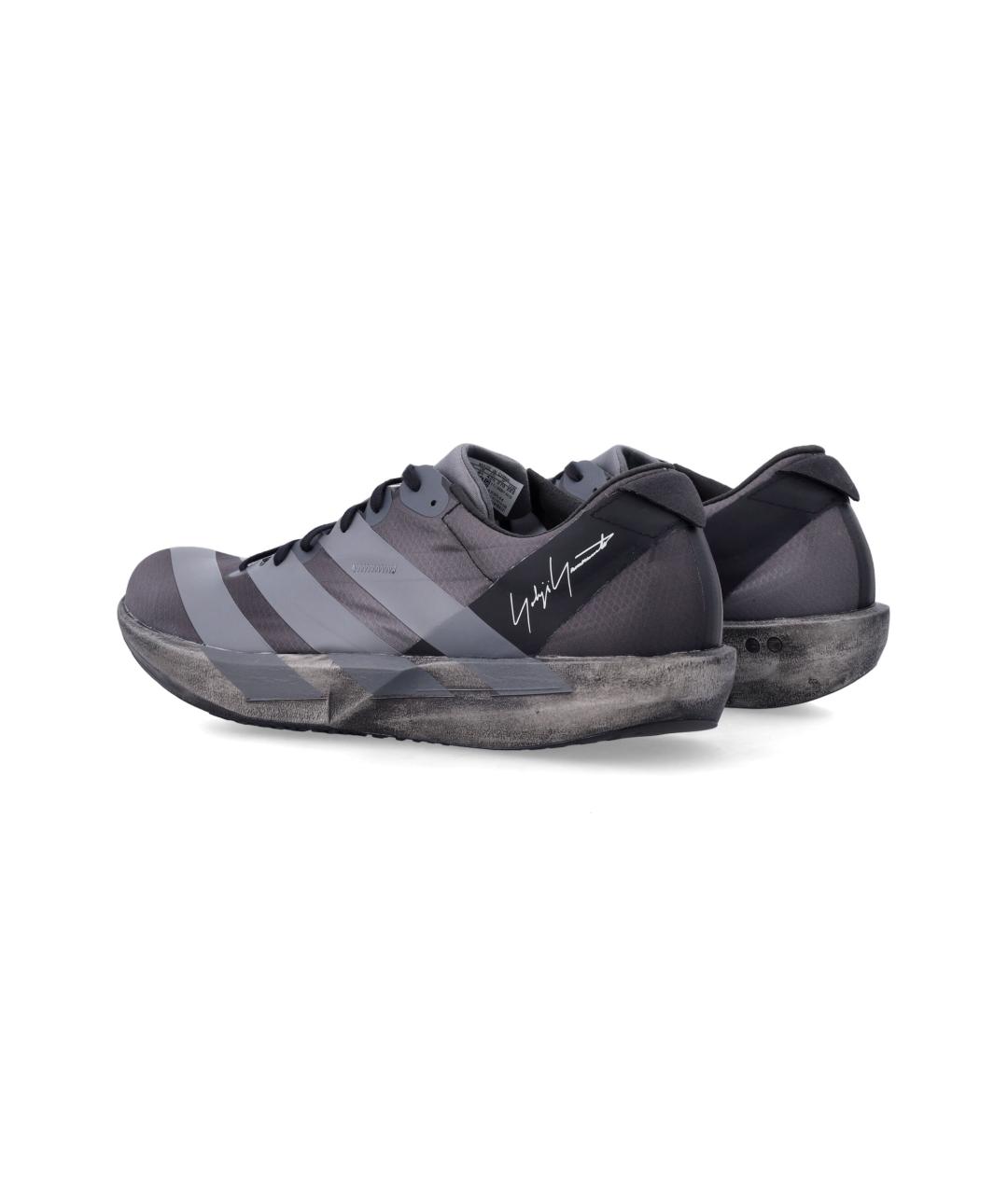 Y-3 Черные текстильные кроссовки, фото 4