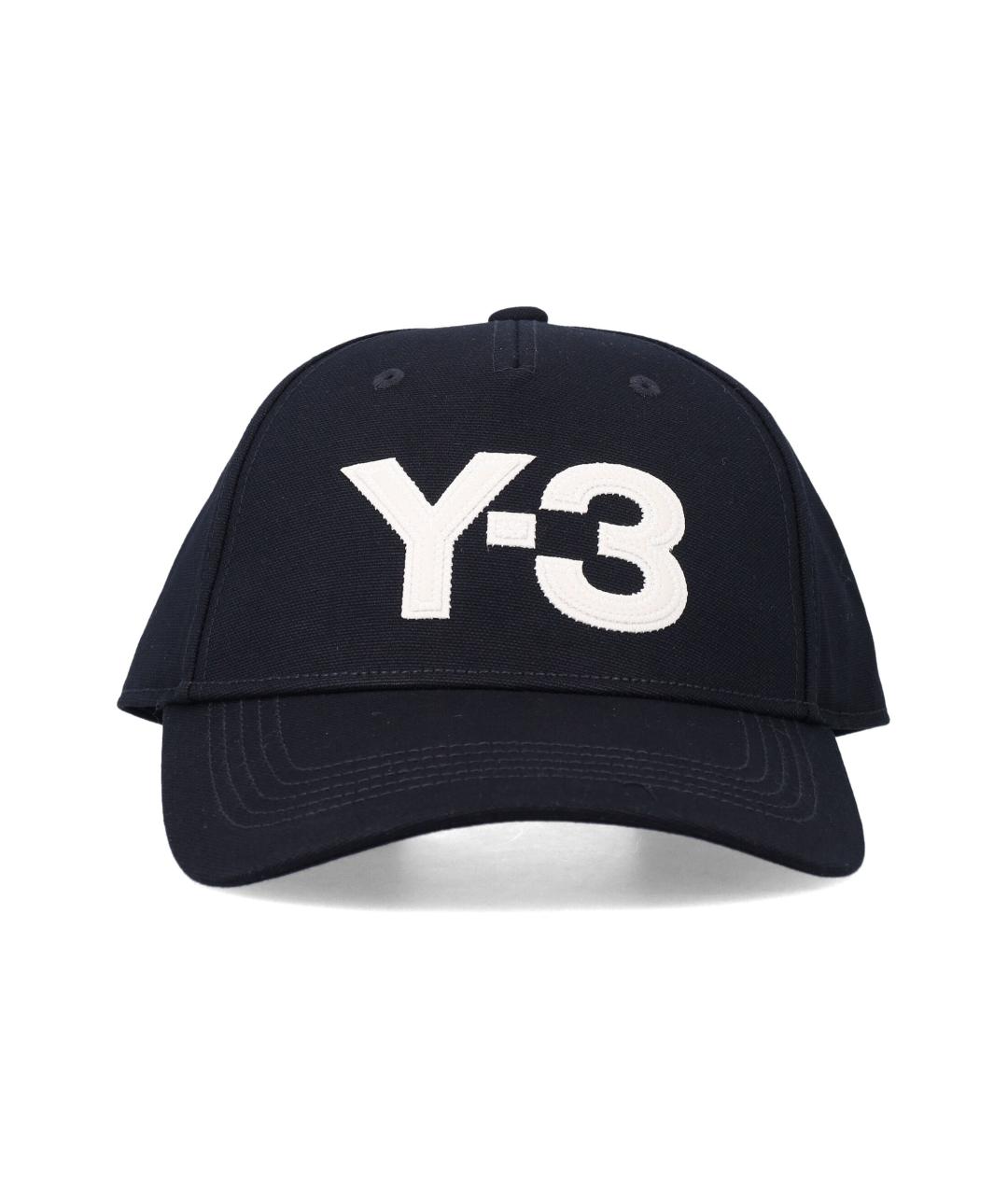 Y-3 Черная хлопковая кепка, фото 1