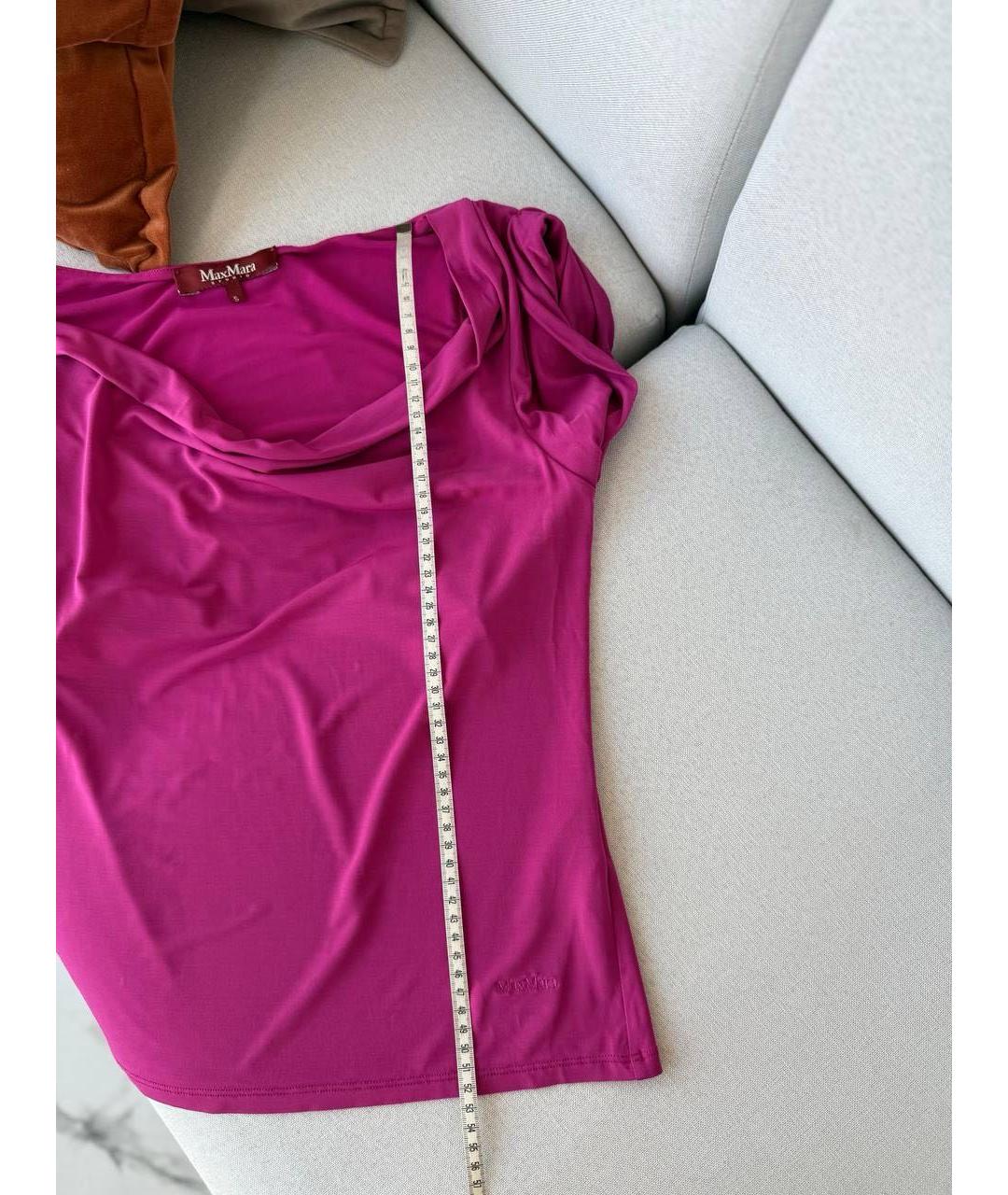 MAX MARA Фуксия майка, фото 4