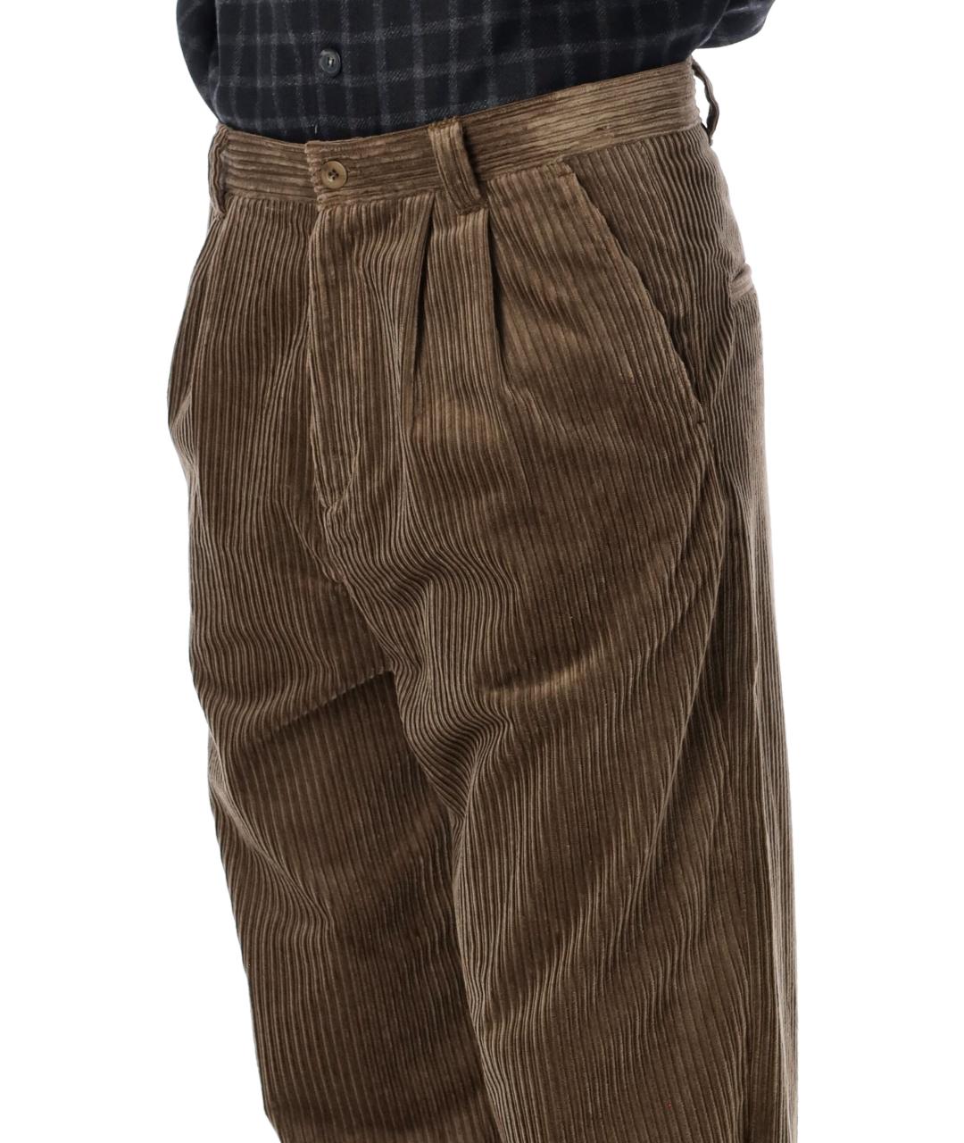A.P.C. Хаки хлопковые повседневные брюки, фото 3