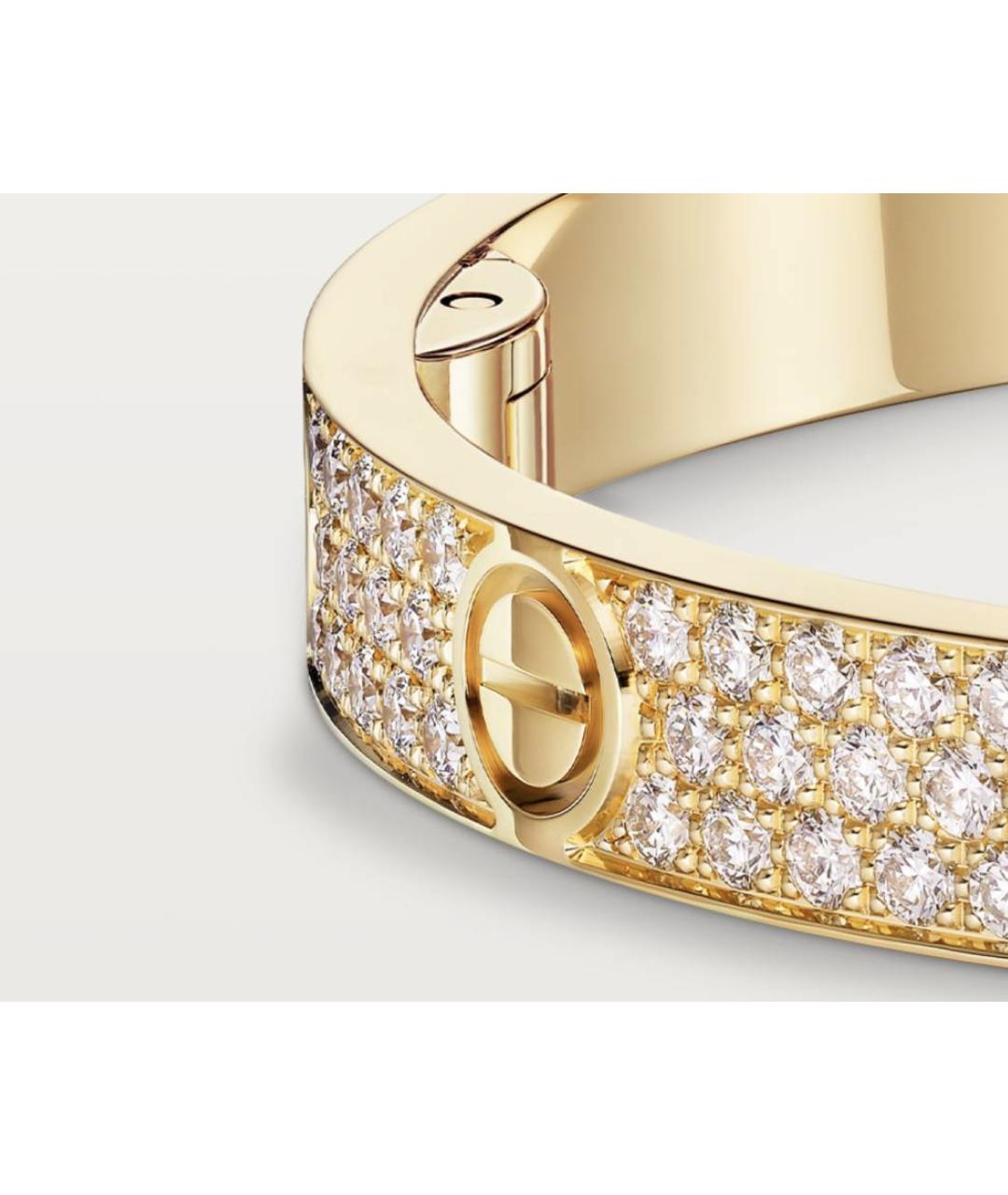 CARTIER Золотой браслет из желтого золота, фото 2