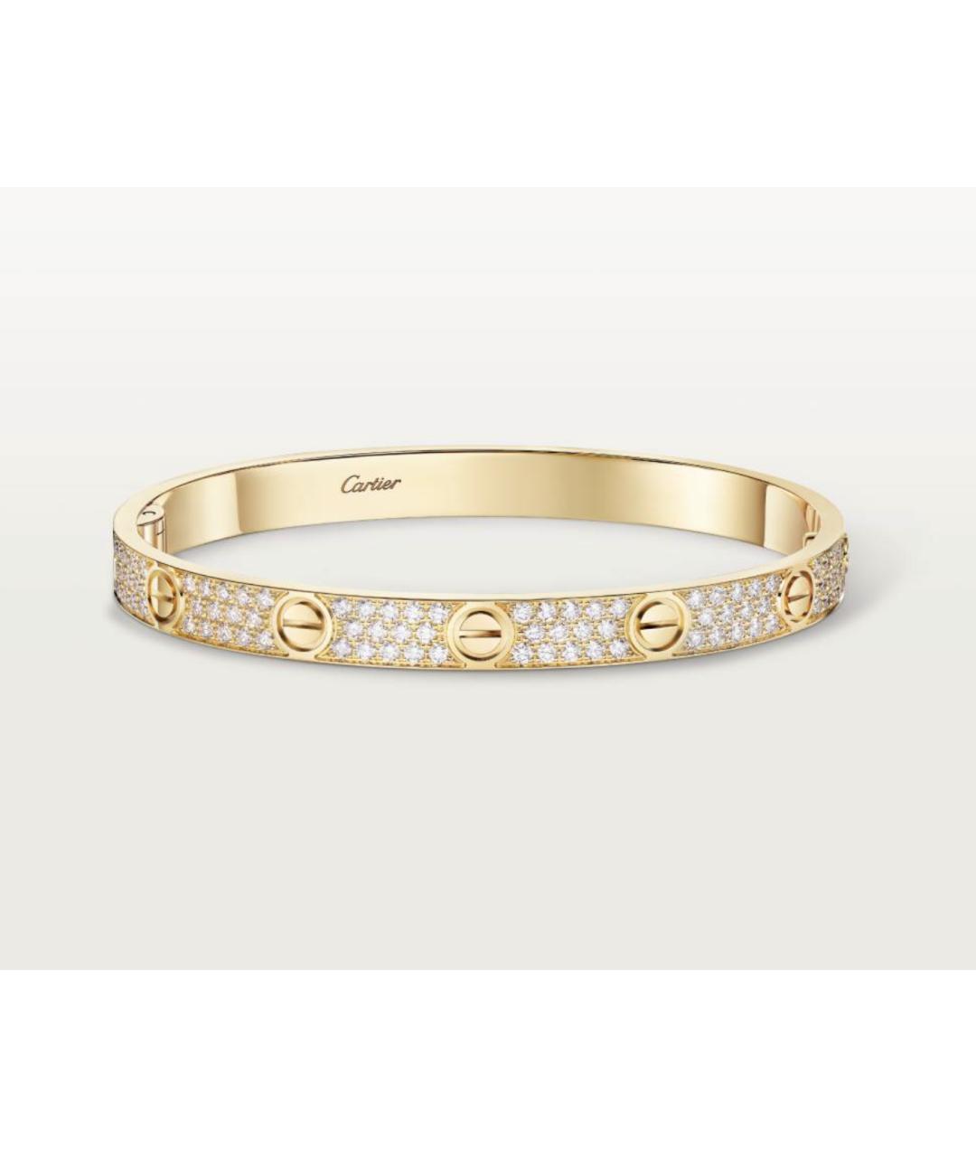 CARTIER Золотой браслет из желтого золота, фото 5