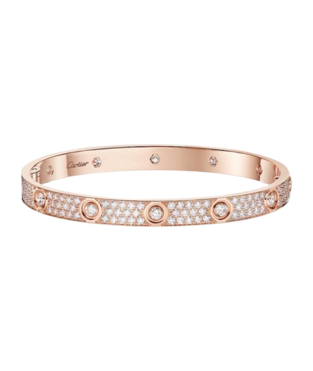 CARTIER Золотой браслет из розового золота, фото 1