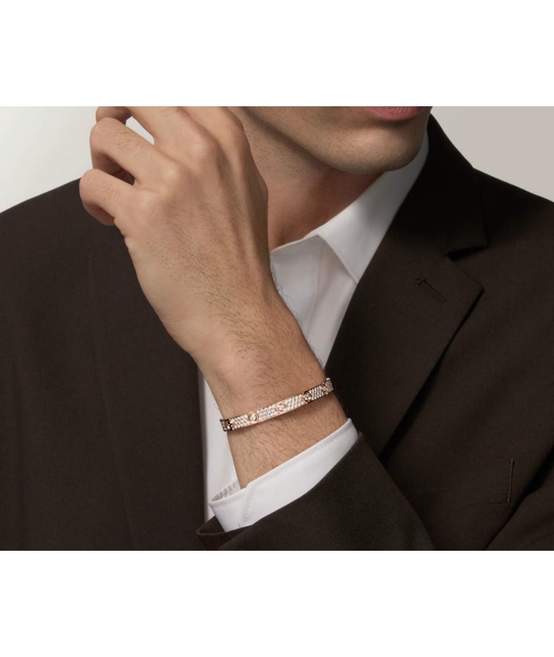 CARTIER Золотой браслет из розового золота, фото 4