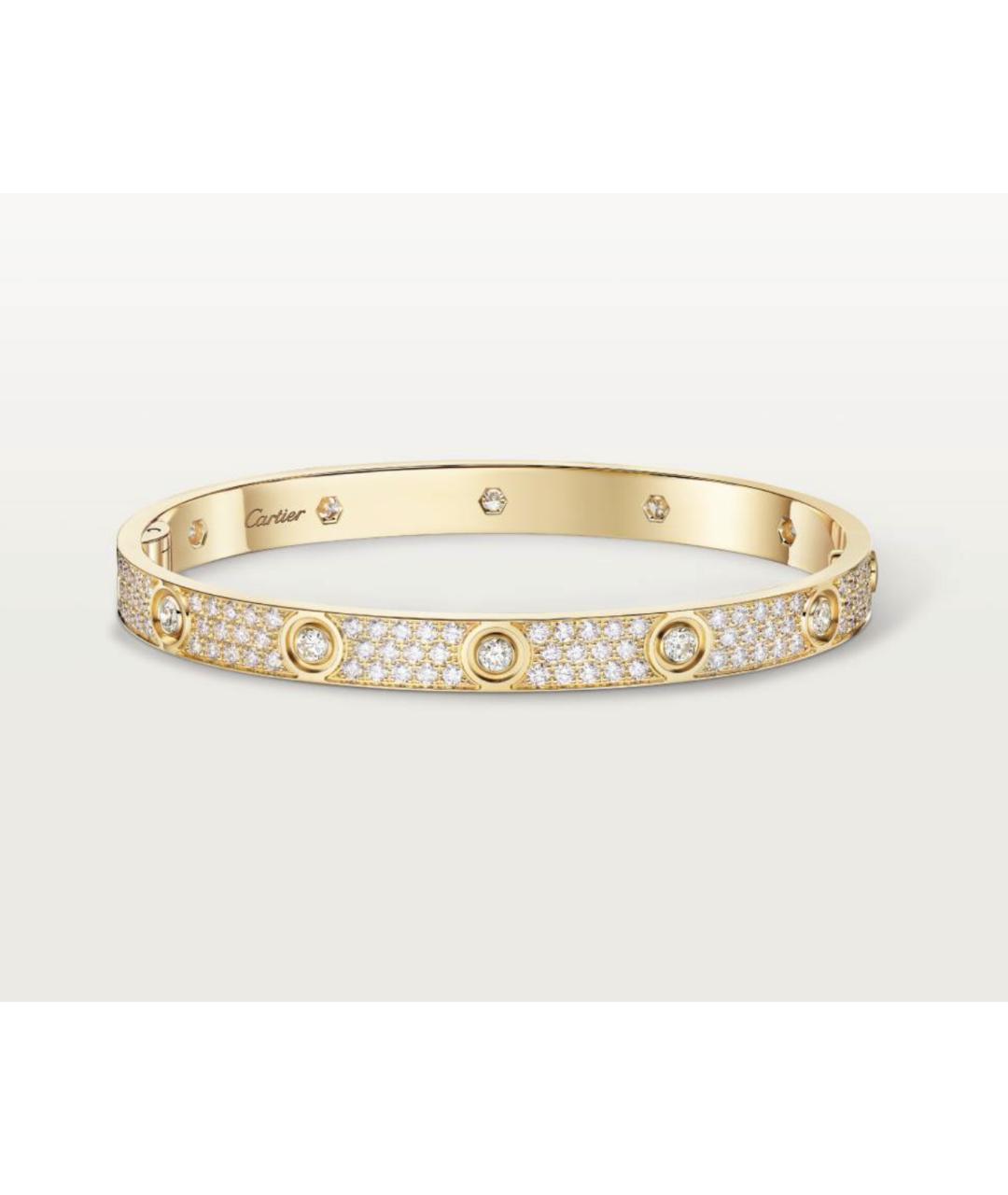 CARTIER Золотой браслет из желтого золота, фото 5