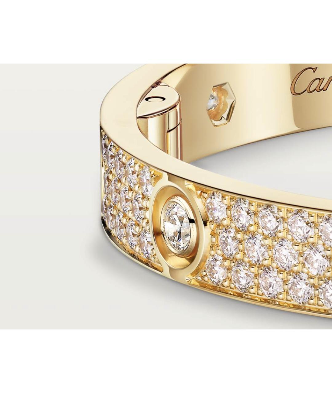 CARTIER Золотой браслет из желтого золота, фото 2