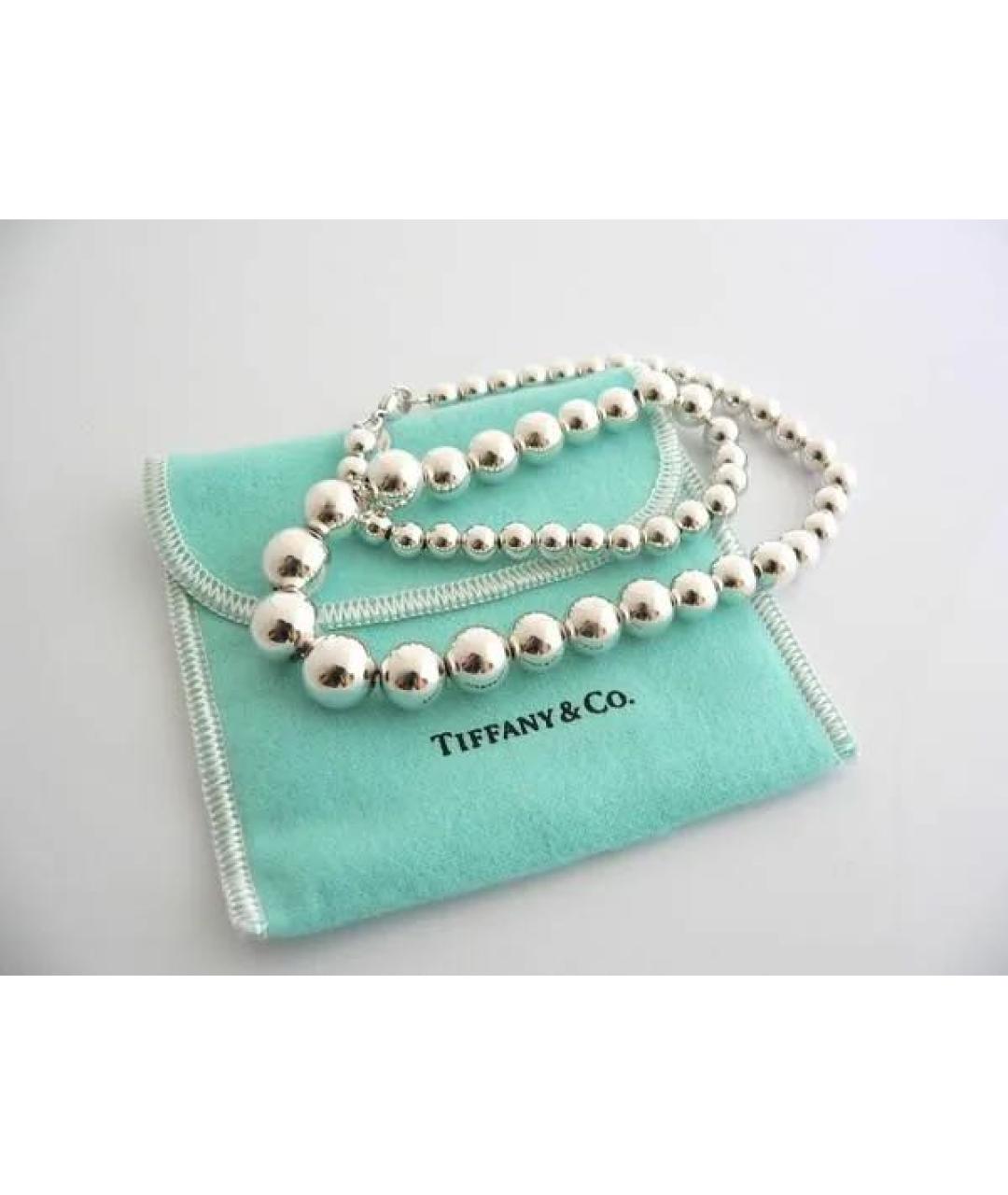 TIFFANY&CO Серебряное серебряное колье, фото 3