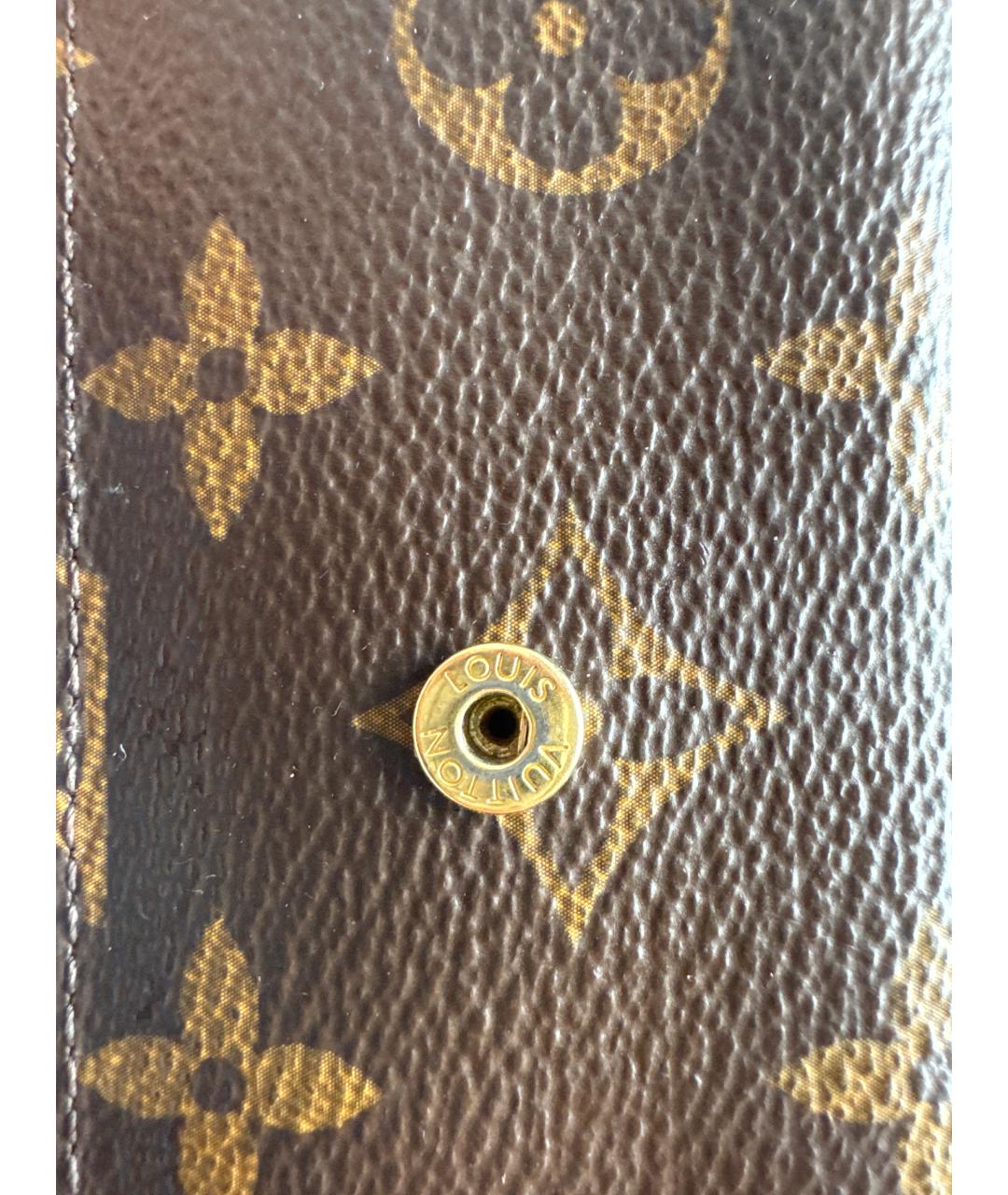LOUIS VUITTON Коричневая ключница, фото 5