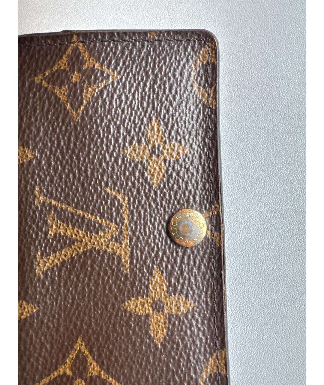 LOUIS VUITTON Коричневая ключница, фото 4