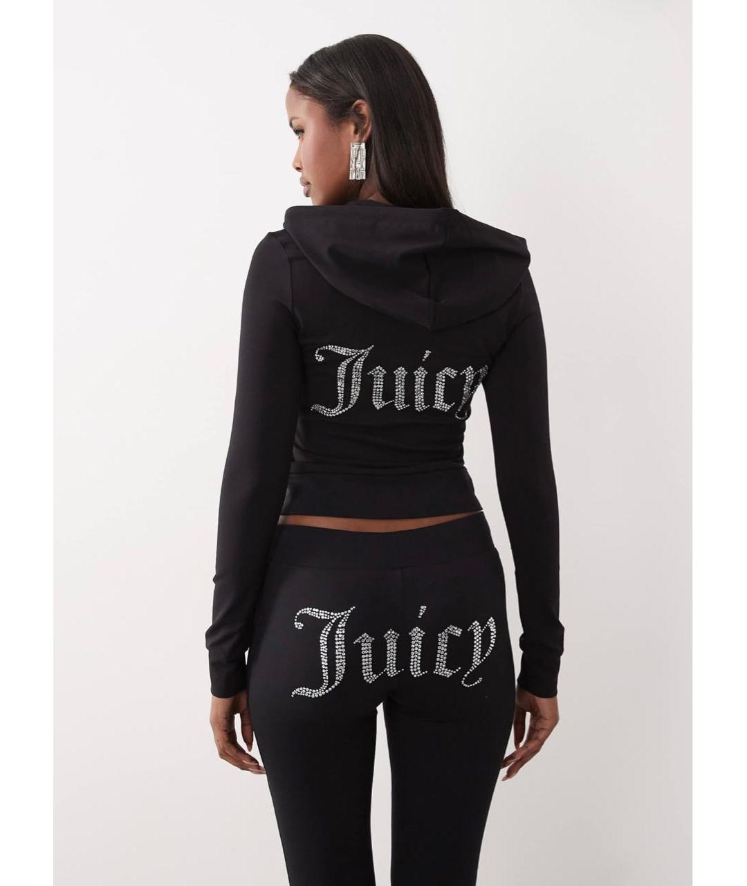 JUICY COUTURE Черный хлопковый спортивные костюмы, фото 4