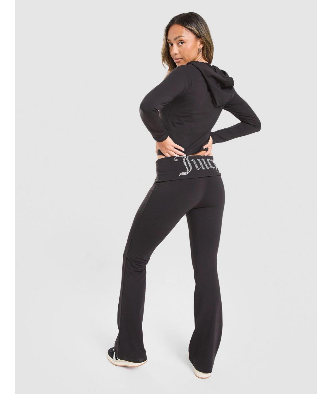 JUICY COUTURE Черный хлопковый спортивные костюмы, фото 3