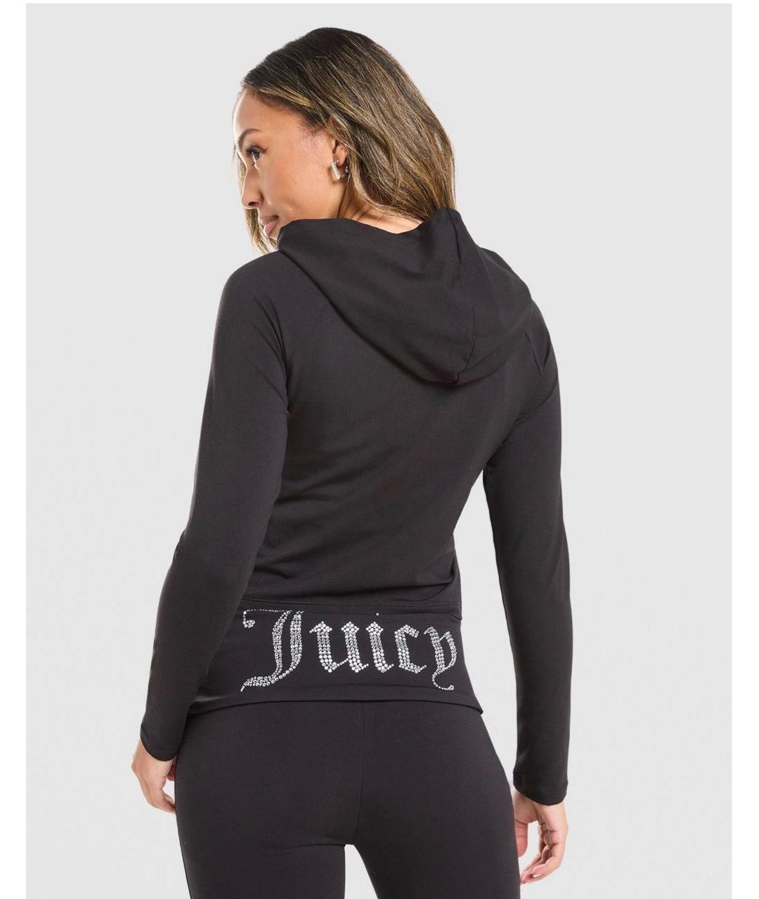 JUICY COUTURE Черный хлопковый спортивные костюмы, фото 7