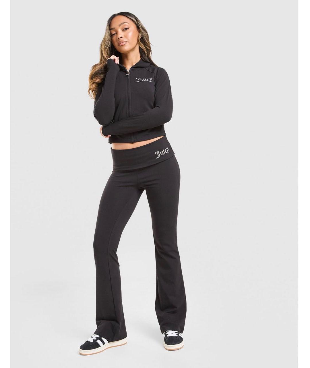 JUICY COUTURE Черный хлопковый спортивные костюмы, фото 5