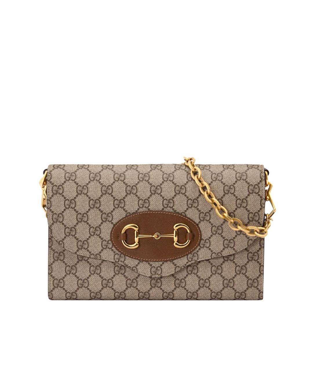 GUCCI Бежевая сумка через плечо, фото 1