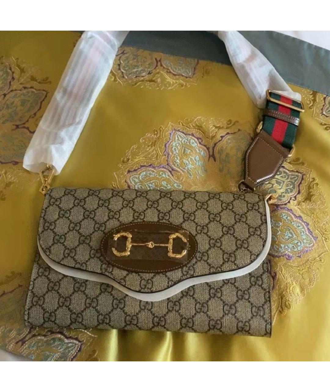 GUCCI Бежевая сумка через плечо, фото 7