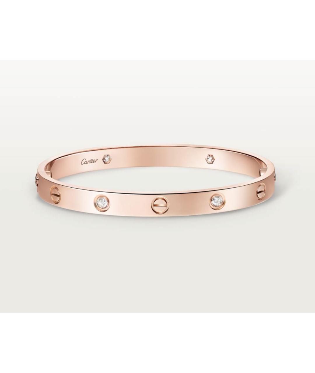CARTIER Золотой браслет из розового золота, фото 5