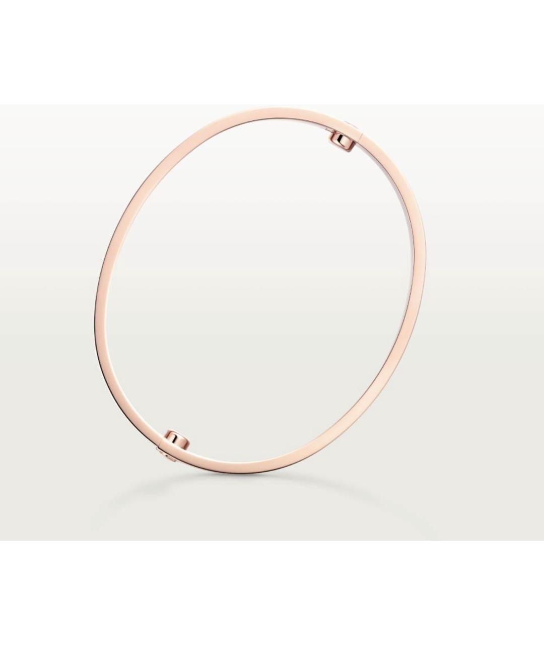 CARTIER Золотой браслет из розового золота, фото 3