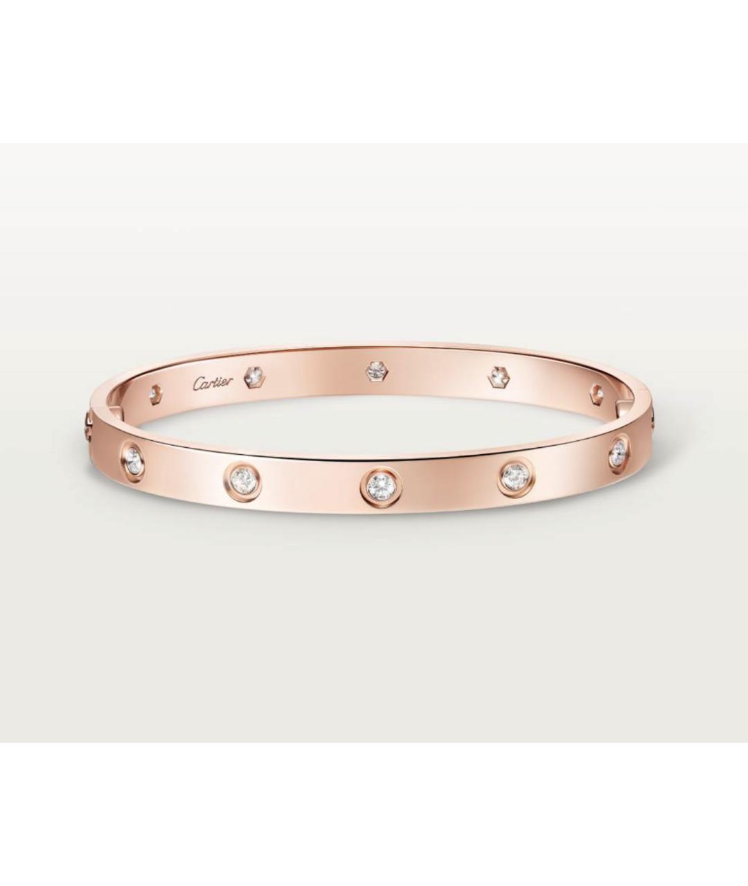 CARTIER Золотой браслет из розового золота, фото 5